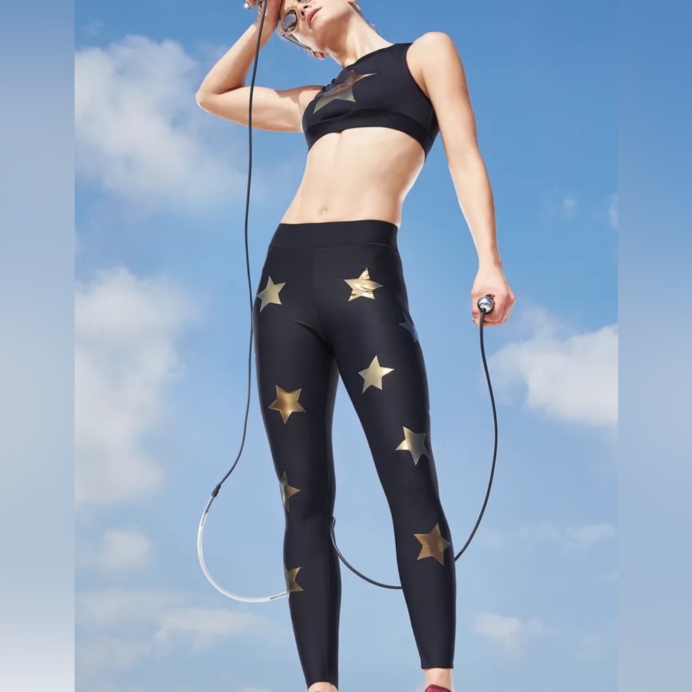 Ultracor performance crop top sports bra and leggings, xs, grey and black - Picture 5 of 5